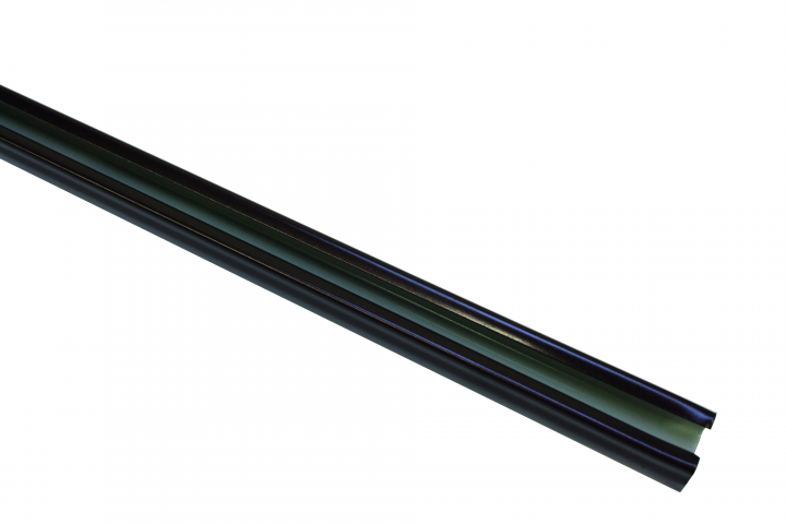 Корниз U-образна шина 110 см бронз - Метални корнизи