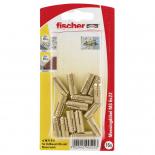 Дюбел с метрична резба Fischer MS 6x22 K, месингован