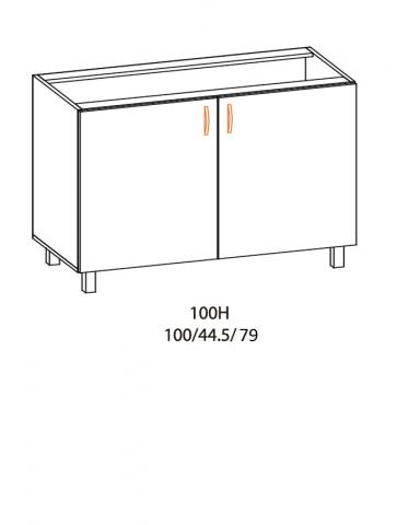 Долен шкаф с две врати Паула, без плот, снимка 2 - Модулни кухни с онлайн поръчка
