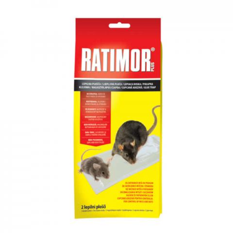 Капан лепящи ленти 2 бр. за мишки и плъхове Ratimor - Механични средства за защита