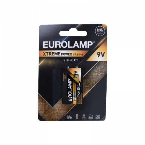 Батерия 1 бр. 9V/6LR61 EXTREME POWER - Батерии