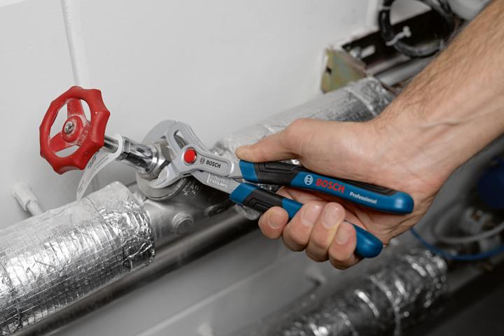 Водопроводни клещи Bosch Pro 250 мм, снимка 2 - Водопроводни
