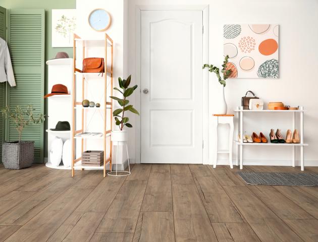 Ламинат 8мм 4V Exquisit Plus Bodega Oak Brown AC4/32 D40422, снимка 4 - Ламиниран паркет