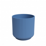 Кашпа Luna ф12 см синя