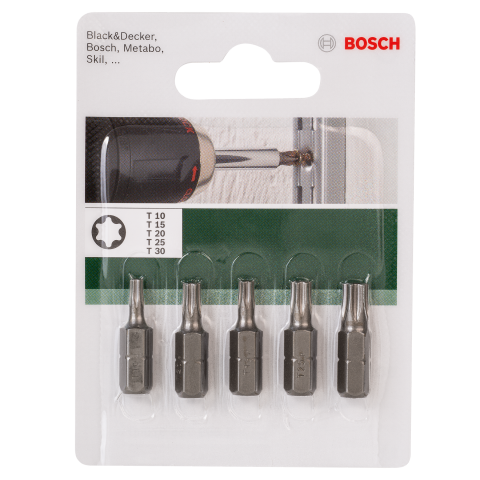 Комплект битове Bosch 5 бр. - Комплекти консумативи