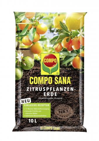 COMPO SANA Почва за цитрусови растения 10 л. - Торф