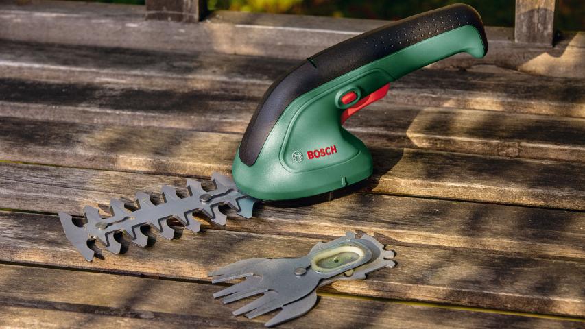 Акумулаторна ножица за трева и храсти Bosch EasyShear, снимка 2 - Акумулаторни градински инструменти