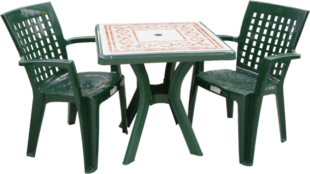 Стол Вижън зелен - Pvc столове