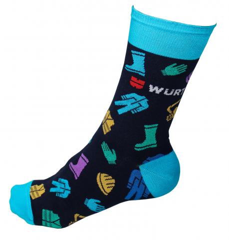 Работни чорапи WURTH(Y) сини ЛПС 41-45 - Чорапи и стелки