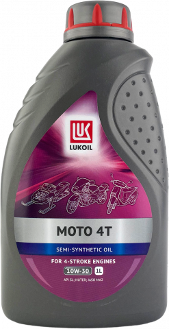 Моторно масло LUKOIL MOTO 4T 10W-30 1 L - Моторни масла за бензинови двигатели