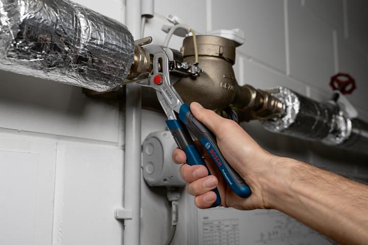 Водопроводни клещи Bosch Pro 250 мм, снимка 5 - Водопроводни