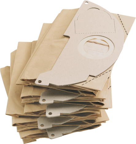 Хартиени Торби за прахосмукачка Karcher WD2 5бр - Филтри и торбички