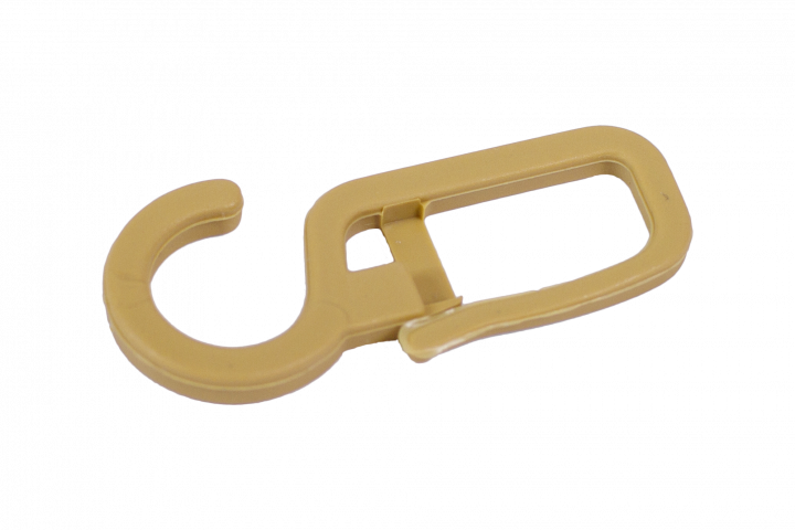 Кука пластмасова 10 бр. в пакет светла - Аксесоари