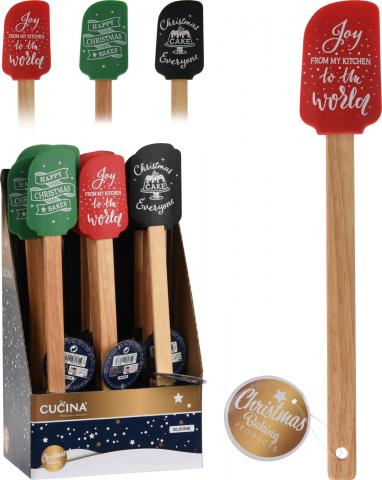 Коледна шпатула силиконова - Коледни артикули