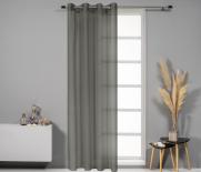 Готово перде Natalie 140х260 см тъмносиво