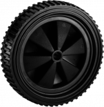 PVC колело с пластмасова джанта и лагер