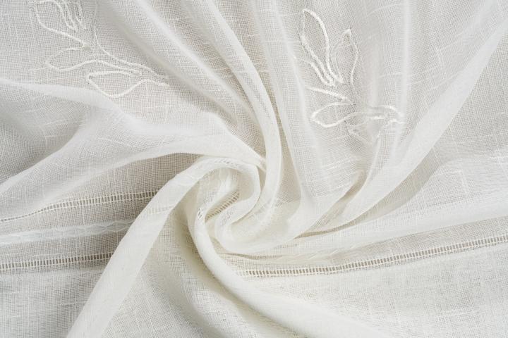 Воал Romantic 280 см крем, снимка 4 - Пердета на л.м.