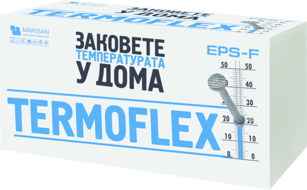 Фасаден EPS ТЕРМОФЛЕКС F-EXTRA, 8см, 3м2/пакет - Стиропор eps