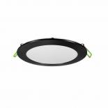 LED панел за вграждане ESTE ф168x21mm 12W 850lm 4000K черен