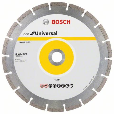 Диамантен диск 230 мм ECO Bosch - Диамантени дискове