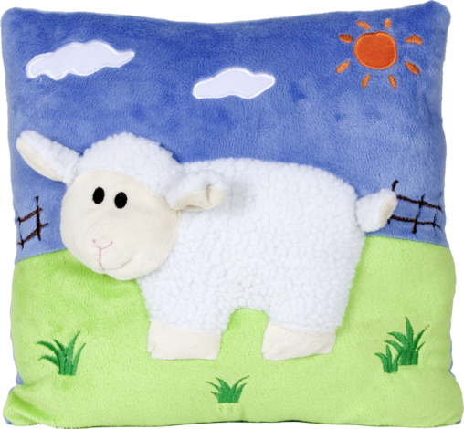 Възглавничка 3D 30х30см овца - Декоративни възглавници