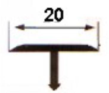 Т-образна лайстна 2х90 см сребро, снимка 2 - Профили