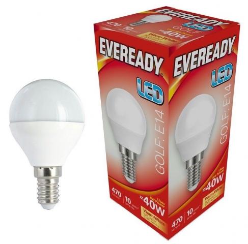 LED крушка балонче 6W E14 470LM 3000K - Лед крушки е14