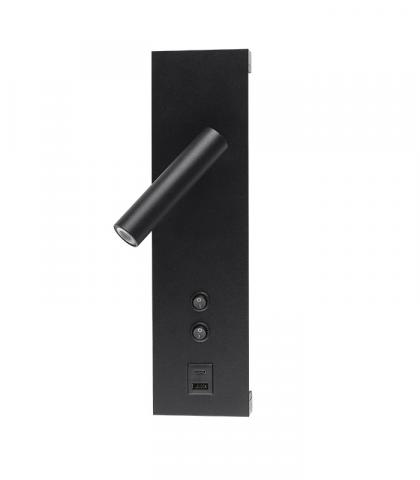 LED стенна лампа Linate-C 12W 3000K 770Lm USB Vito - Аплици