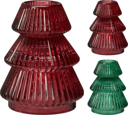 Коледен свещник 6х8 см - Коледни артикули