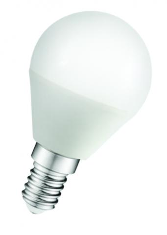 LED крушка 5W 220V E14 P45 мат 3000K - Лед крушки е14