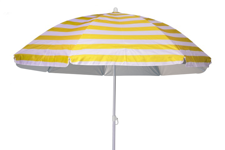 Плажен чадър ф170см, с UV защита, снимка 2 - Плажни чадъри