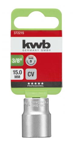 Вложка KWB 3/8" 15 мм - Ръчни инструменти