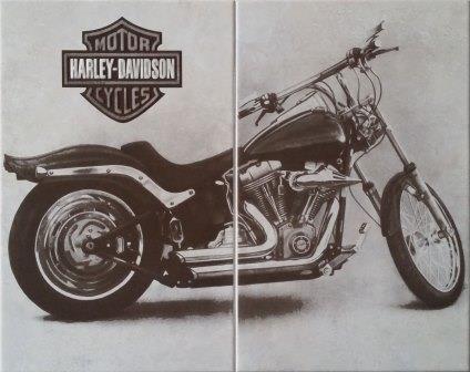 Декор Harley Davidson 50x40 - Декор