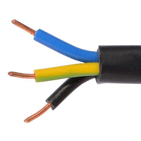 Кабел СВТ-с 3x1мм2 черен - Инсталационни кабели и проводници
