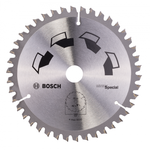 Циркулярен диск 160 мм BOSCH Special, снимка 2 - Циркулярни дискове