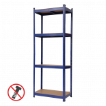 Стелаж 180х60х30 см 4х100 кг син