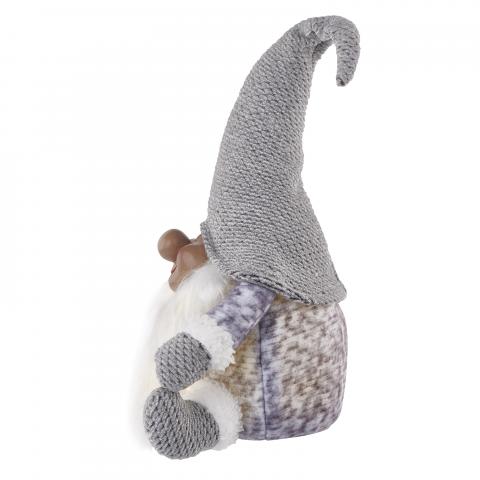 LED коледен елф 35 см, снимка 3 - Светещи фигури