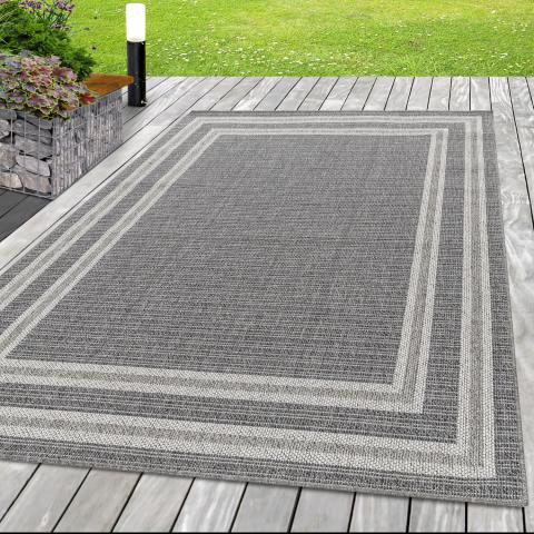 Килим Aruba grey 160x230 за външна употреба - Килими