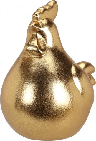 Златна кокошка 10см - Великденска украса