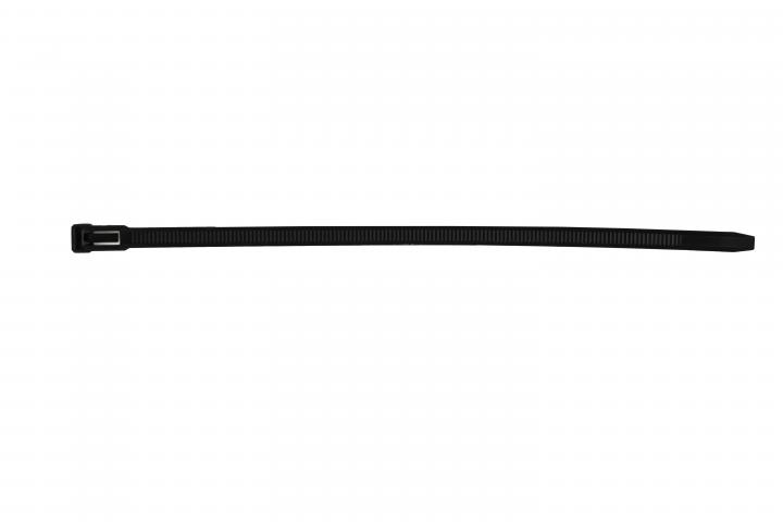 Elematic Кабелни превръзки 140/3.5 черни 5309/C UVE - 100 бр - Крепежни изделия