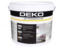 Еднослойна интериорна боя Deko Professional 5кг, бяла