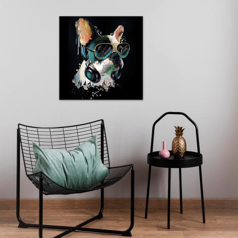 Картина Cool French Bulldog 50x50 см - Картини и рамки