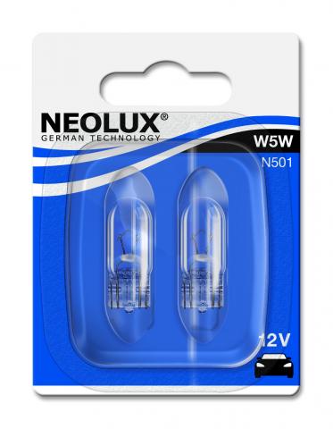 Aвто крушка 5W Neolux 12V W2.1X9.5d - Осветление