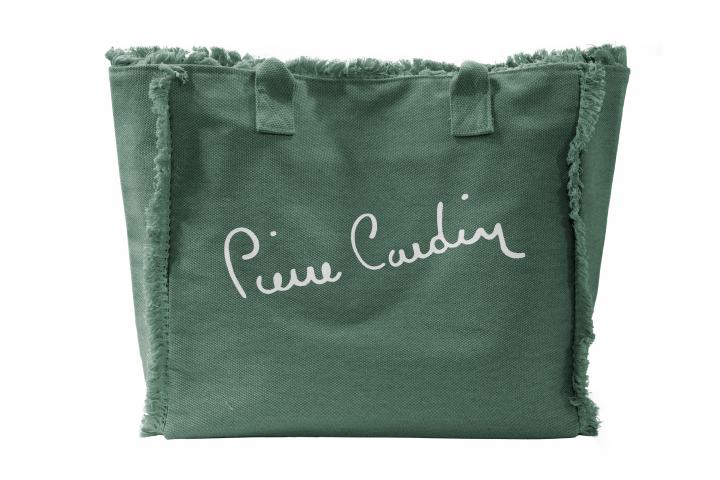Плажна чанта Pierre Cardin 41х16х37 см петрол - Пазарски чанти