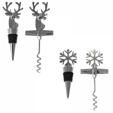 Сет тапа и тирбушон - Коледни артикули