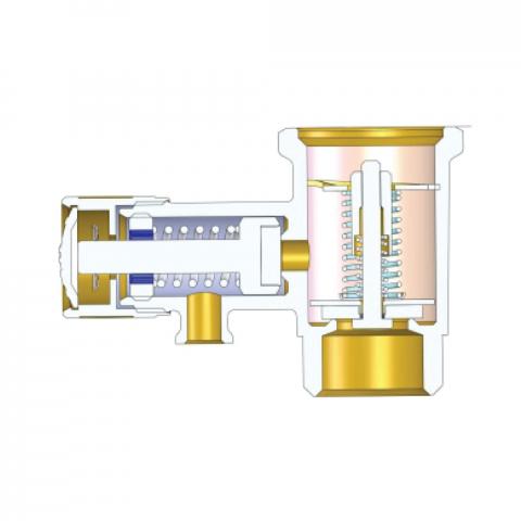 Възвратно-изпусквателен клапан Type "B" 1/2, снимка 2 - Инсталация на бойлери