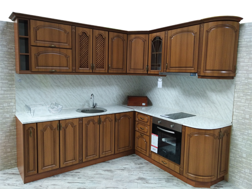 Долен шкаф с три чекмеджета "Орех", снимка 2 - Модулни кухни с онлайн поръчка