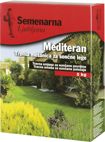 Тревна смеска Mediteran 5 кг - Специални тревни смески