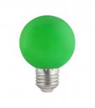 LED крушка G60  E27 3W 180Lm зелена