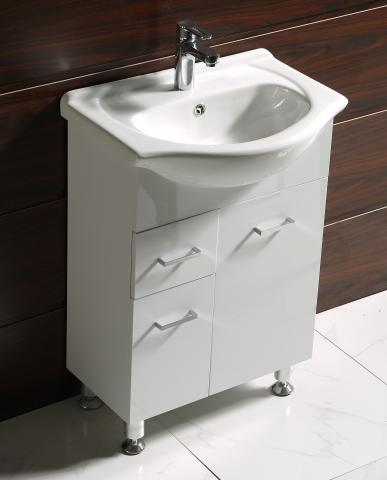 Долен PVC шкаф Капри-Д60 - Мебели за баня